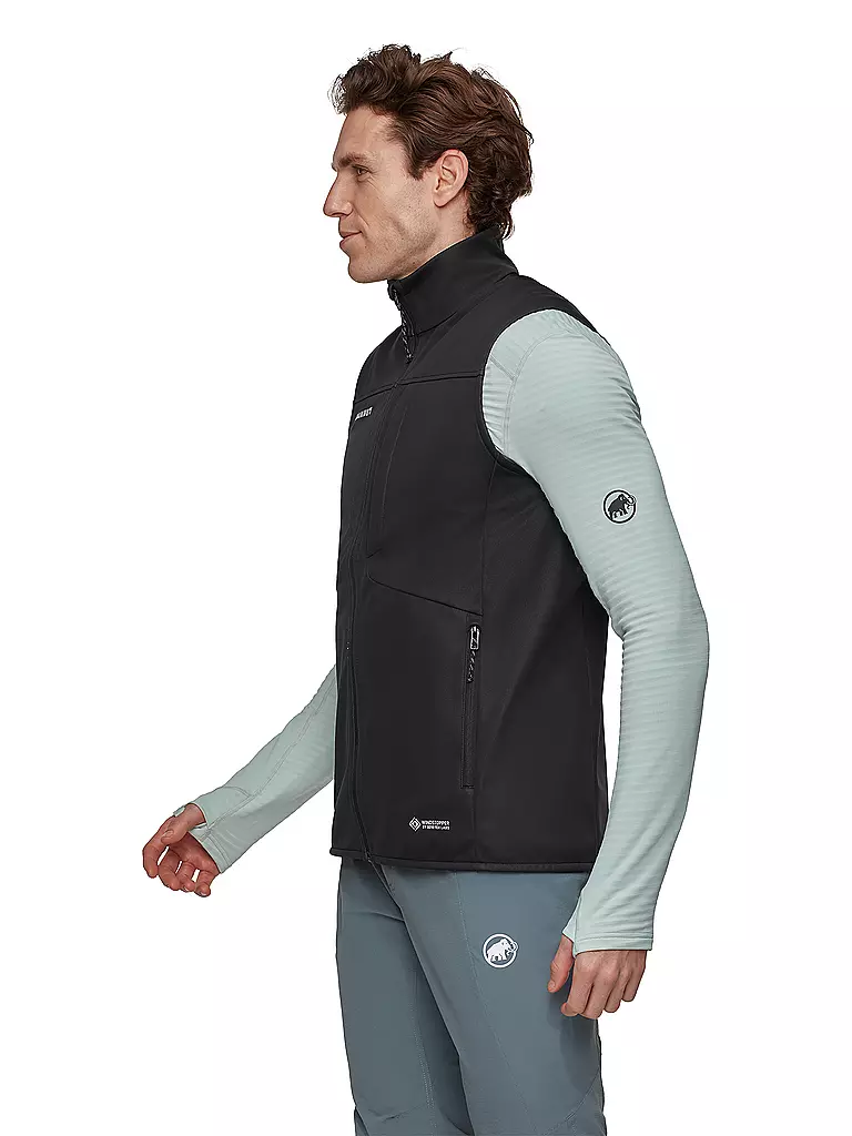 MAMMUT | Gilet softshell da uomo Ultimate VIII | Nero