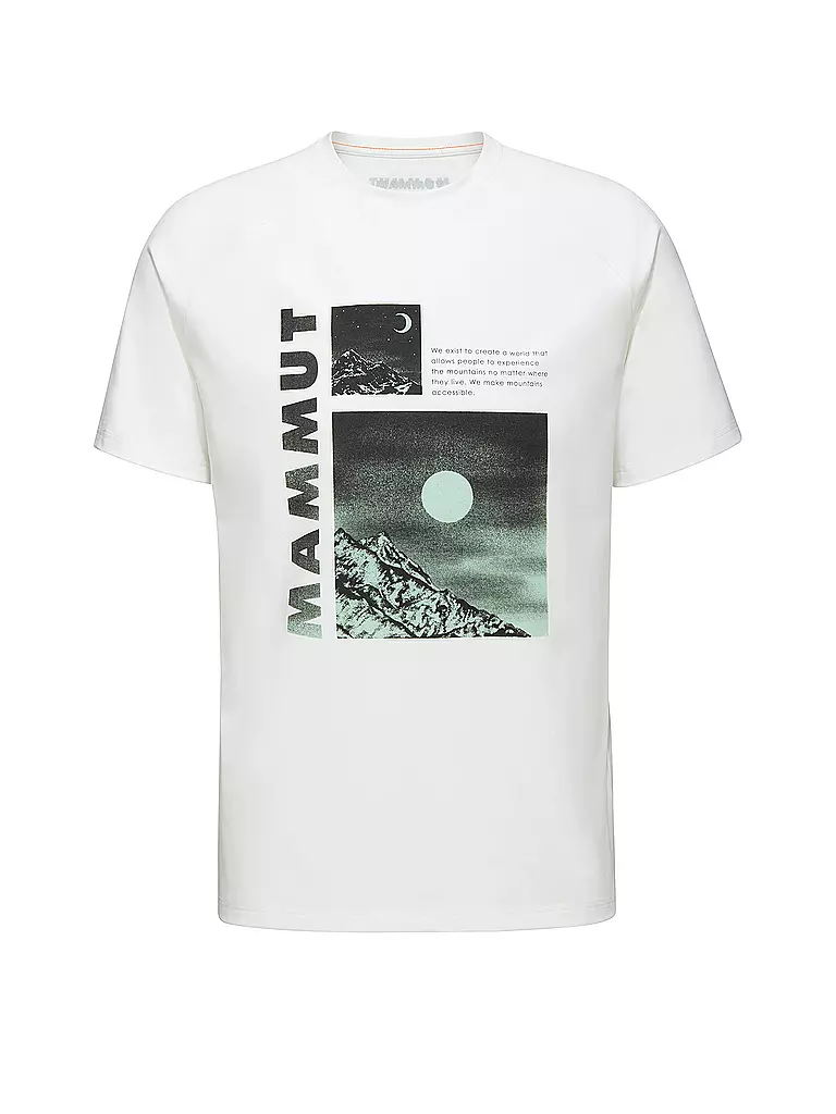 MAMMUT | Herren Funktionsshirt Mountain Day and Night | Bianco