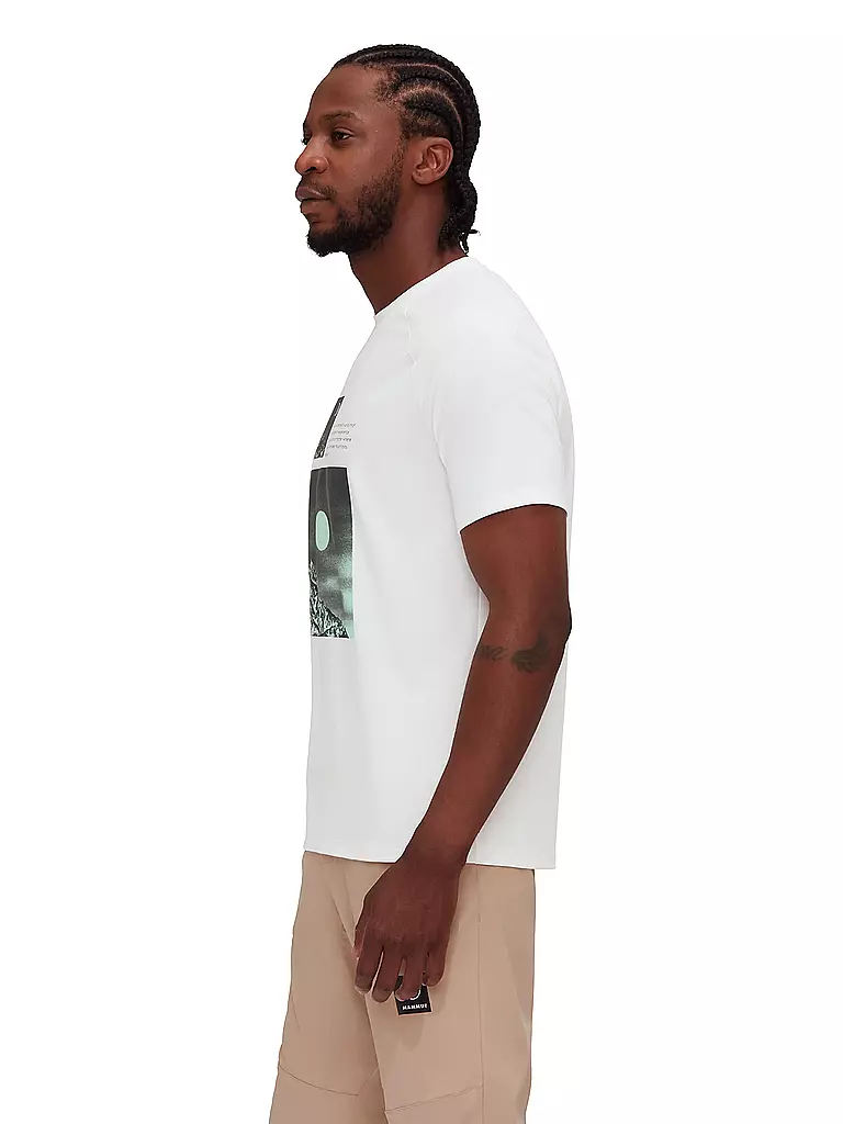 MAMMUT | Herren Funktionsshirt Mountain Day and Night | Bianco