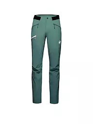 MAMMUT | Herren Softshell Wanderhose Aenergy Light SO | Verde scuro