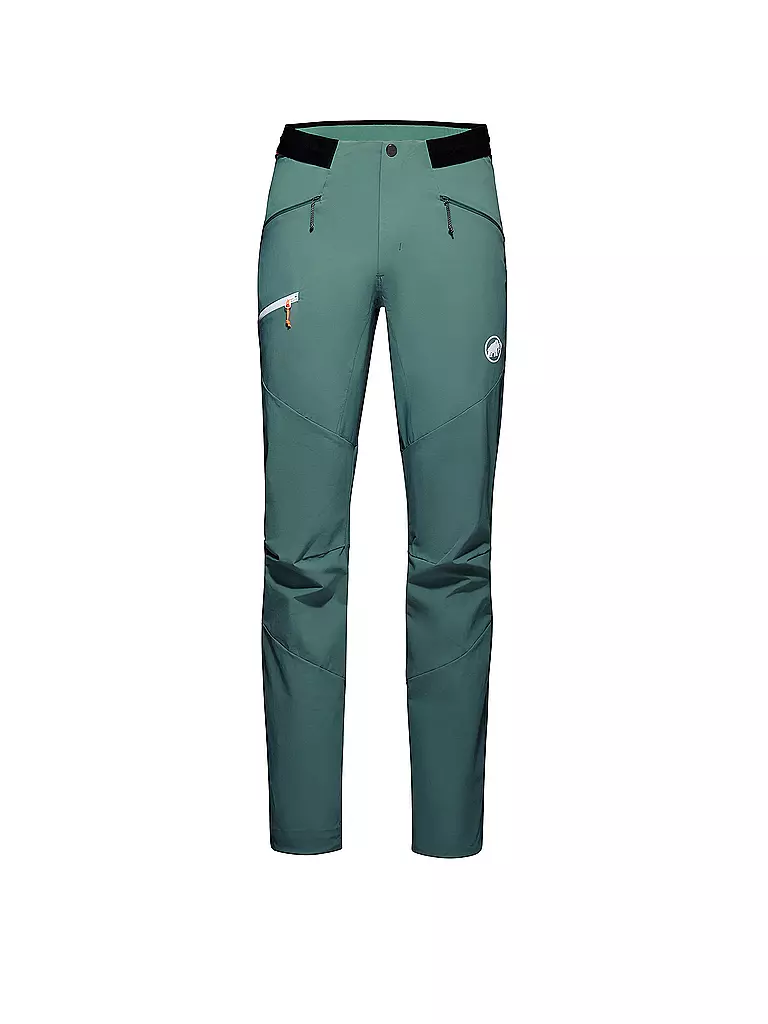 MAMMUT | Herren Softshell Wanderhose Aenergy Light SO | Verde scuro