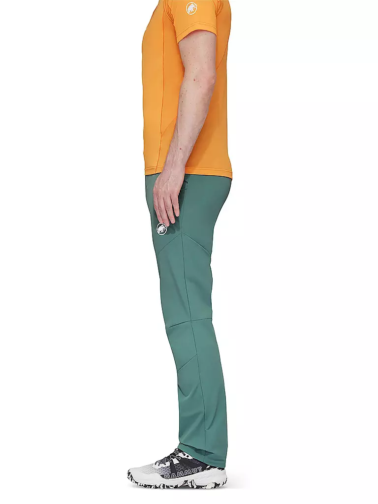 MAMMUT | Herren Softshell Wanderhose Aenergy Light SO | Verde scuro