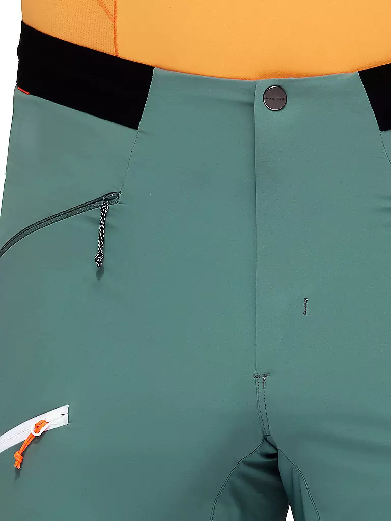 MAMMUT | Herren Softshell Wanderhose Aenergy Light SO | Verde scuro