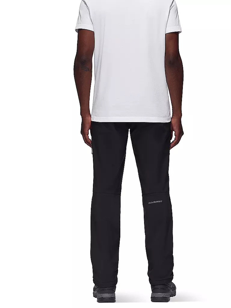 MAMMUT | Herren Softshell Wanderhose Rundbold Winter | Nero