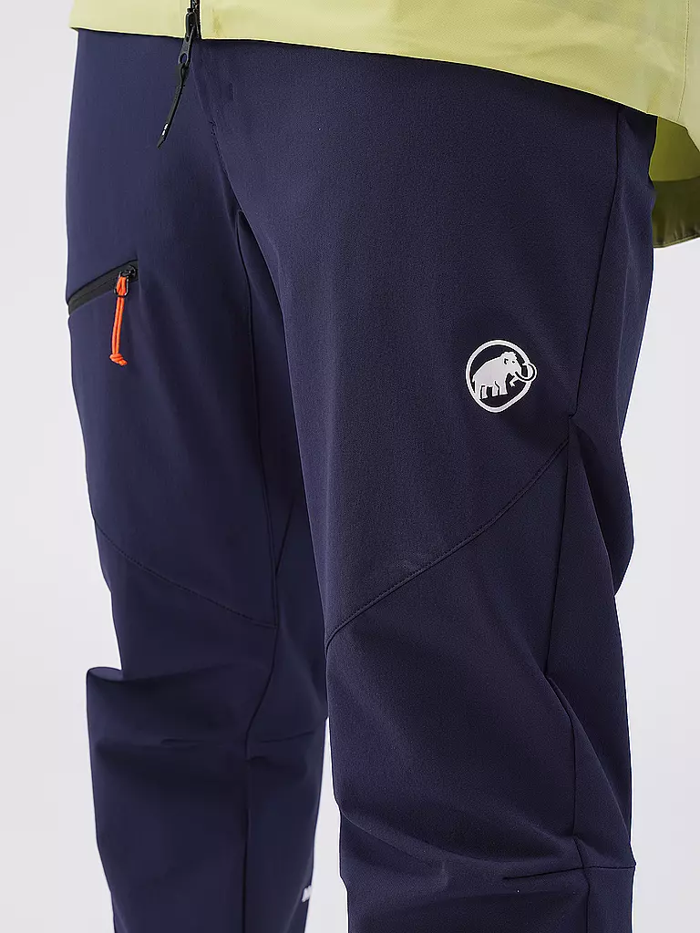 MAMMUT | Herren Softshellhose Taiss | Blu scuro