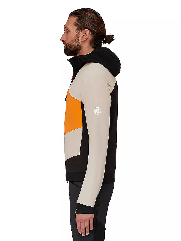 MAMMUT | Herren Touren Softshelljacke Aenergy Hybrid Hoodie | Oro