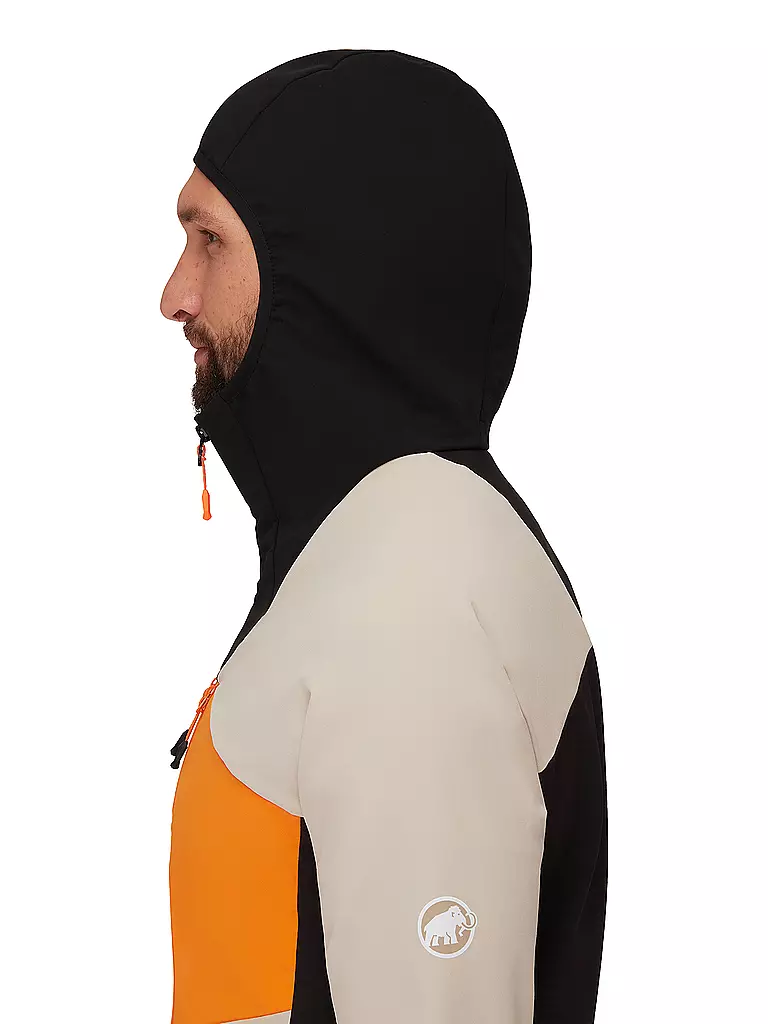 MAMMUT | Herren Touren Softshelljacke Aenergy Hybrid Hoodie | Oro