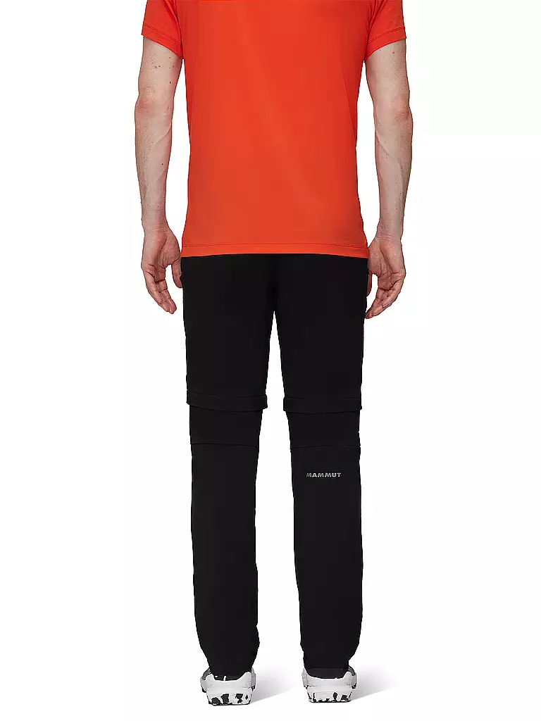 MAMMUT | Herren Wanderhose Runbold ZipOff  | Nero