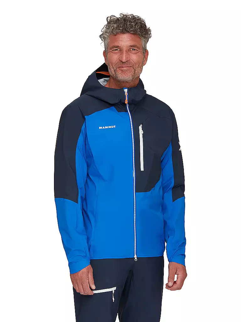 MAMMUT | Herren Wanderjacke Eiger Speed HS 3L Hoodie | Blu