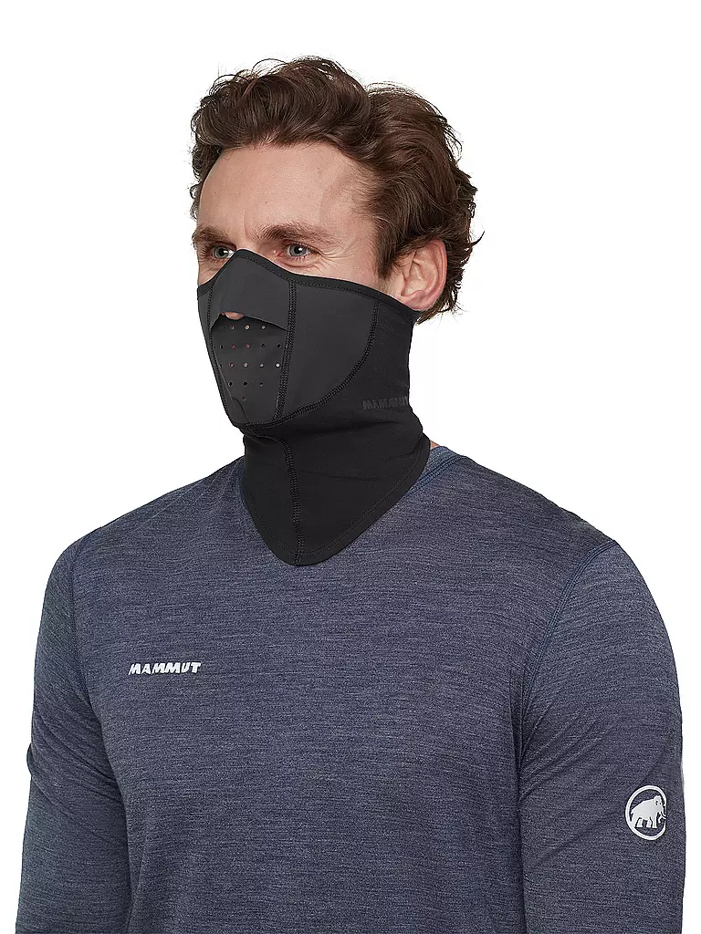 MAMMUT | Maschera funzionale Arctic Softshell | Nero