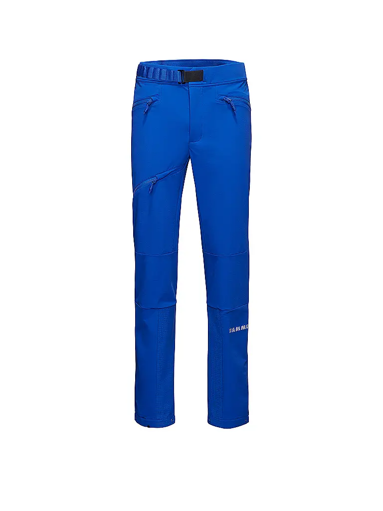 MAMMUT | Pantaloni da uomo softshell da alpinismo Eiger Nordwand Advanced | Blu