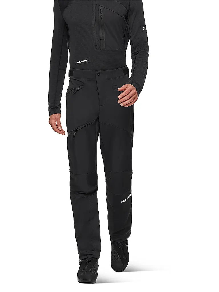 MAMMUT | Pantaloni da uomo softshell da alpinismo Eiger Nordwand Pro con bretelle |