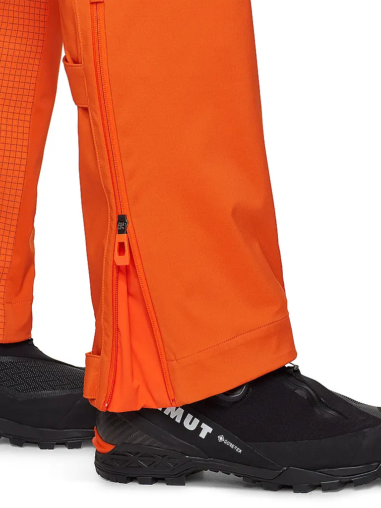 MAMMUT | Pantaloni da uomo softshell da alpinismo Eiger Nordwand Pro con bretelle |