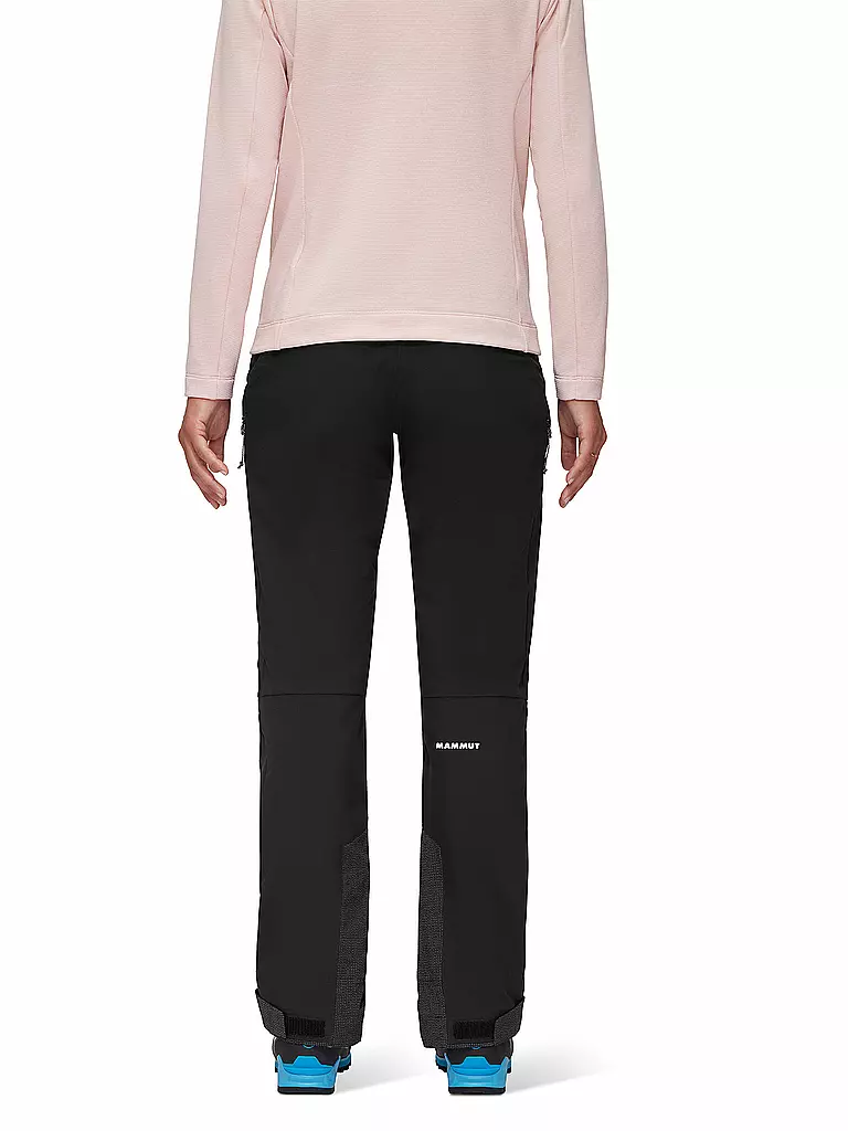 MAMMUT | Pantaloni softshell da turismo da donna Taiss Guide con ghetta antineve |