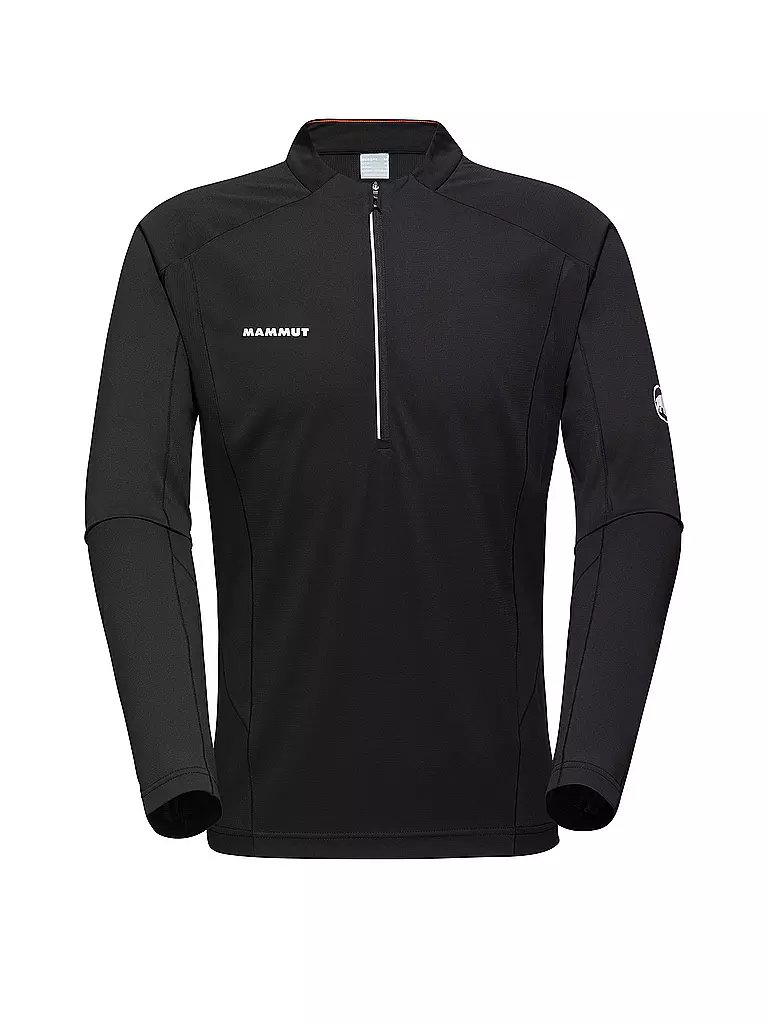 MAMMUT | Zipshirt da uomo Aenergy per escursioni | Nero