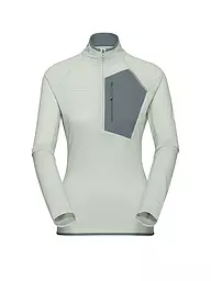 MAMMUT | Zipshirt funzionale da donna Aenergy Light | Verde chiaro