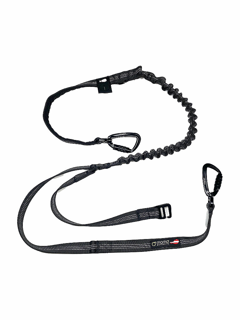 Guinzaglio per cani Mamo Switch Leash Austria Edition nero 150/2,5CM