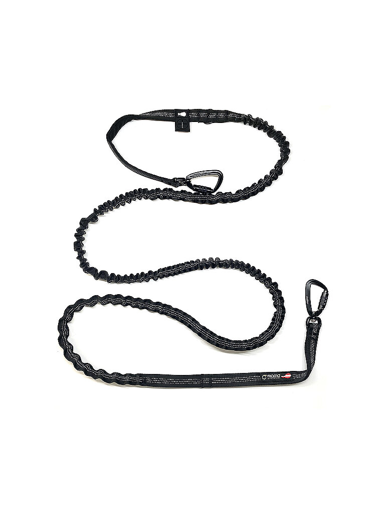 Guinzaglio per cani Mamo Bungee Leash Austria Edition 255cm nero 255x2CM