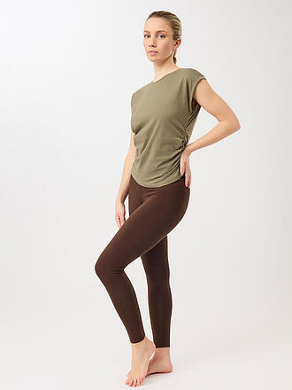 MANDALA | Yogashirt da donna con arricciatura laterale