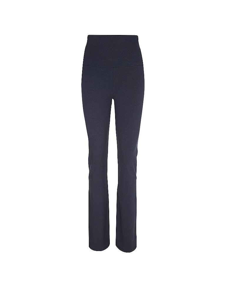 Pantaloni da yoga da donna Classic Rolldown blu XS