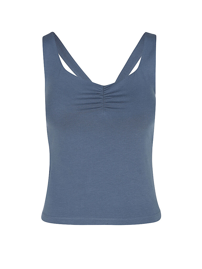 Yoga-Croptop Performance da donna blu M