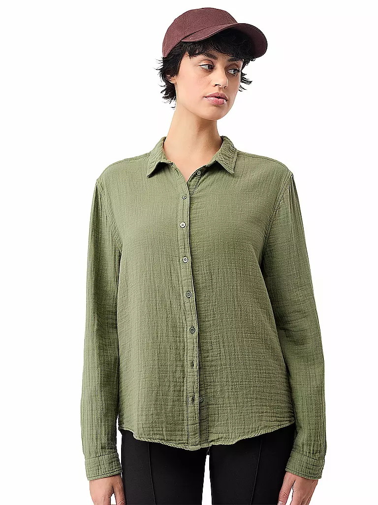 MANDALA | Blusa da yoga da donna Tulum | Verde scuro