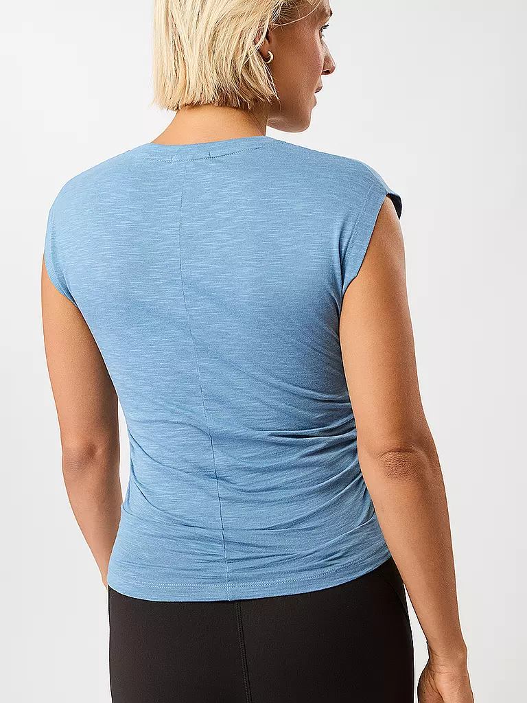 MANDALA | Canotta da yoga da donna con arricciatura laterale |