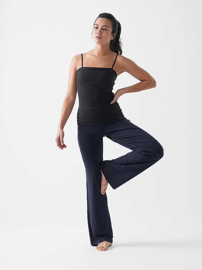 MANDALA | Canotta Yoga Active da Donna | Nero