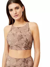 MANDALA | Damen Sport-BH Printed | Marrone