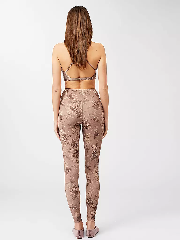 MANDALA | Damen Sport-BH Printed | Marrone