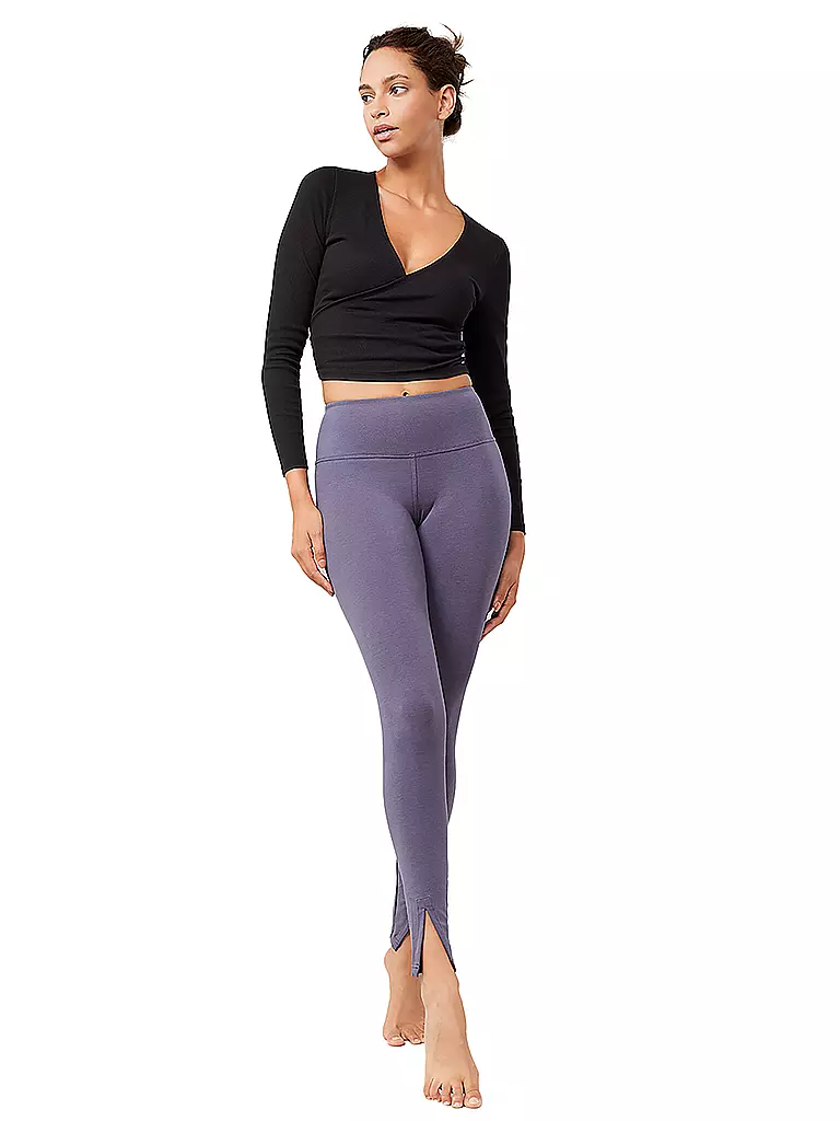 MANDALA | Damen Wickelweste Wrap Claire | Nero