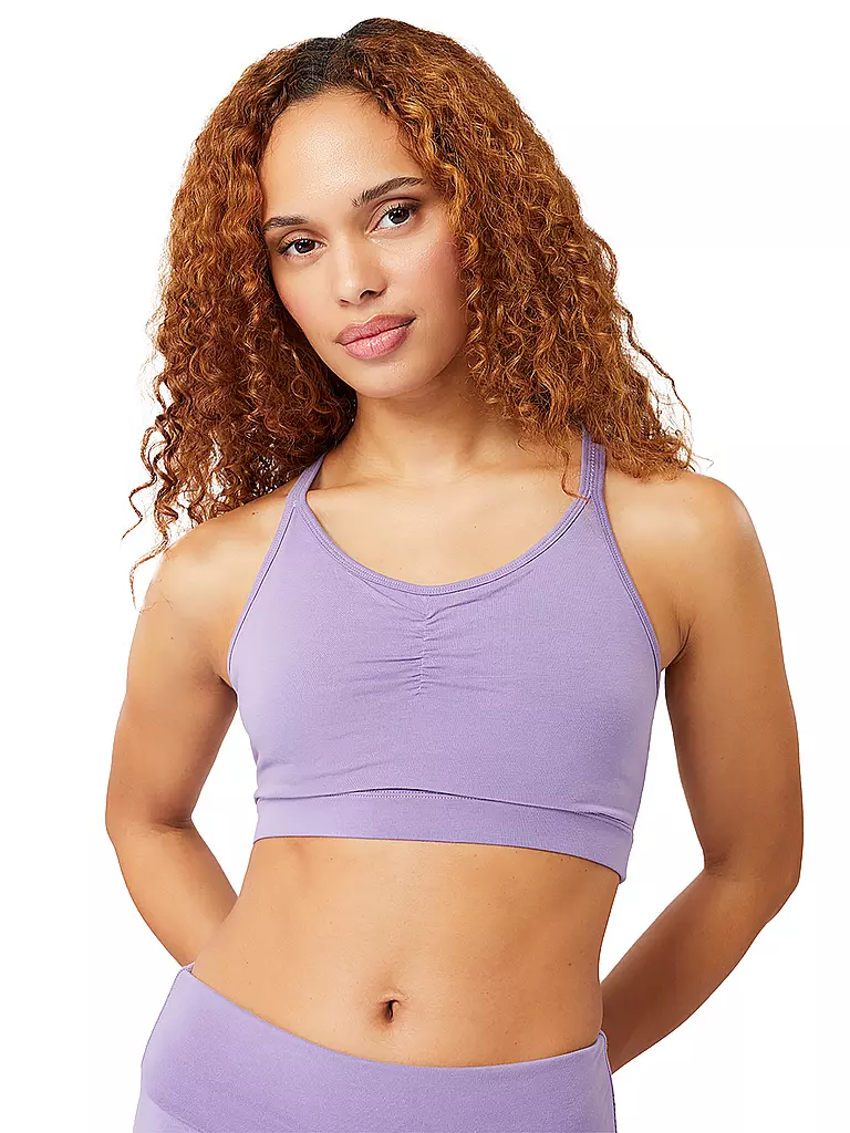 MANDALA | Damen Yoga BH Infinity | Lilla