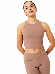 MANDALA | Damen Yoga Tank Top | Marrone