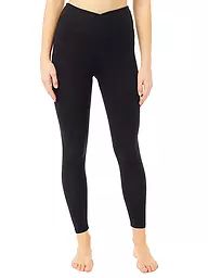 MANDALA | Damen Yoga Tight High Rise Wrap | Nero