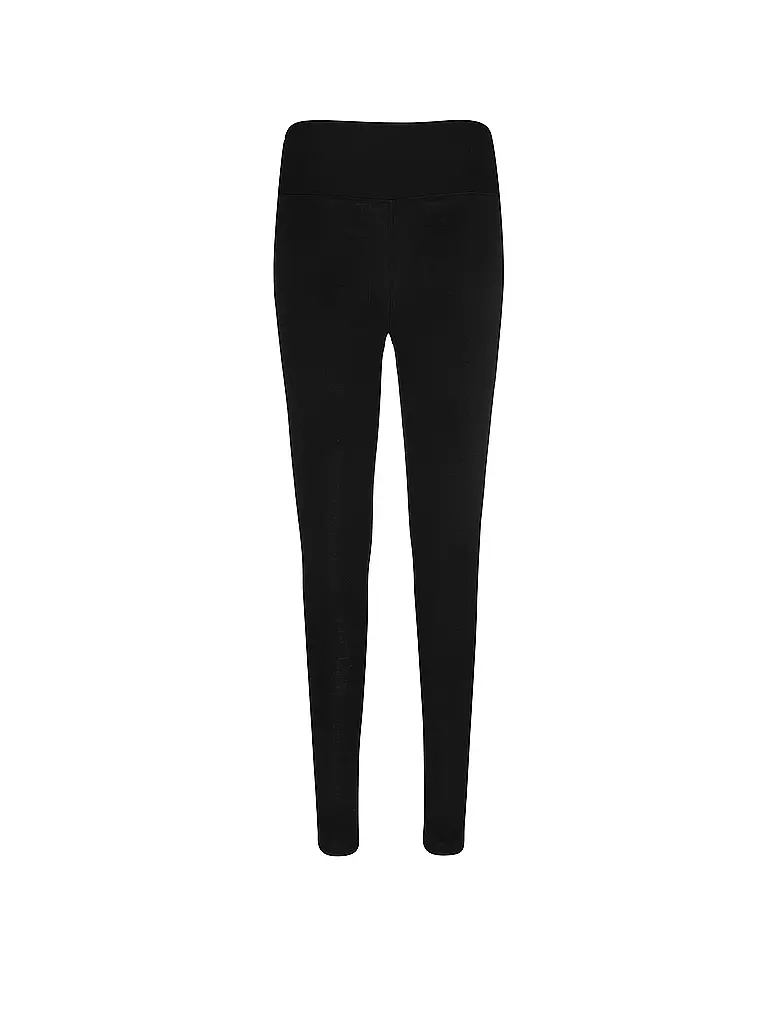 MANDALA | Damen Yoga Tight High Rise Wrap | Nero
