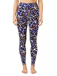 MANDALA | Damen Yoga Tight Printed | Blu scuro