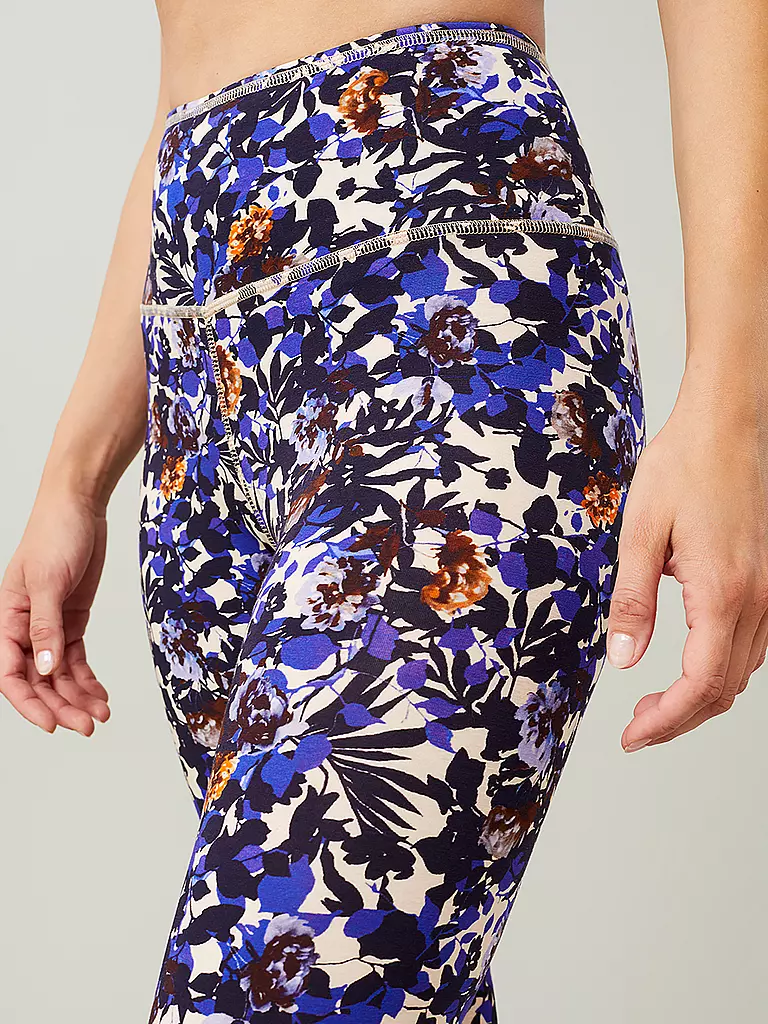 MANDALA | Damen Yoga Tight Printed | Blu scuro