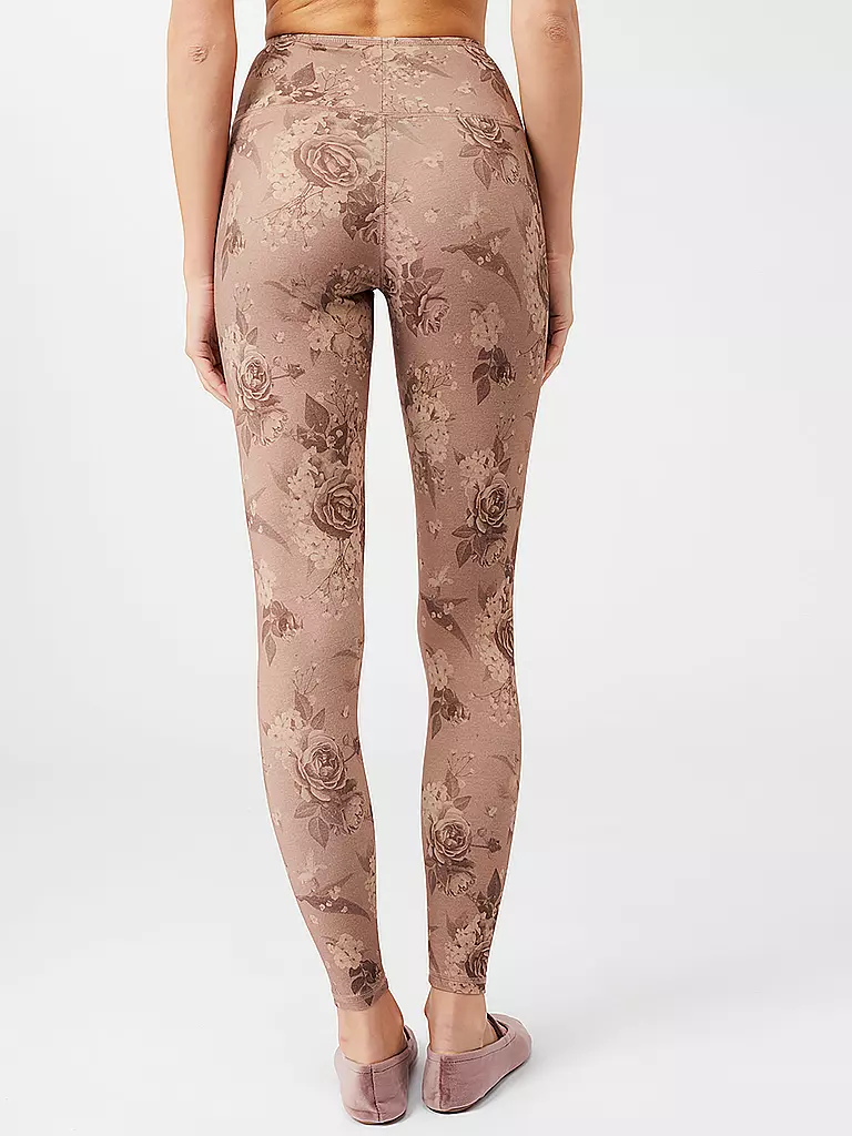 MANDALA | Damen Yoga Tight Printed | Marrone