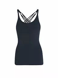 MANDALA | Top Yoga Infinity da donna | Blu scuro