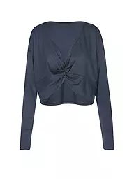 MANDALA | Damen Yogashirt Reversible Top | Blu scuro