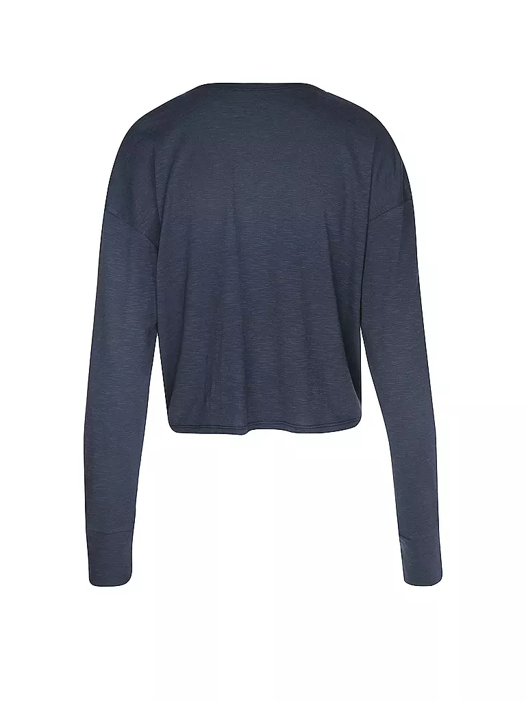 MANDALA | Damen Yogashirt Reversible Top | Blu scuro