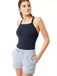 MANDALA | Damen Yogatank Define | Blu scuro