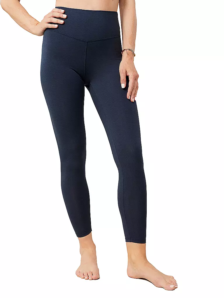 MANDALA | Damen Yogatight High Rise Full Length | Blu scuro