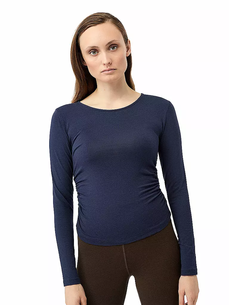 MANDALA | Maglietta da yoga da donna | Blu scuro