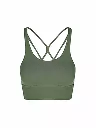 MANDALA | Reggiseno sportivo da donna New Studio a basso supporto | Verde scuro