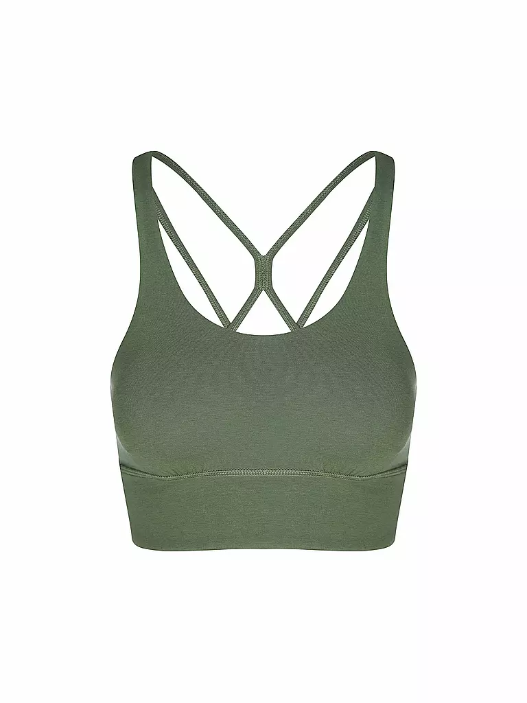 MANDALA | Reggiseno sportivo da donna New Studio Low Support | Verde scuro