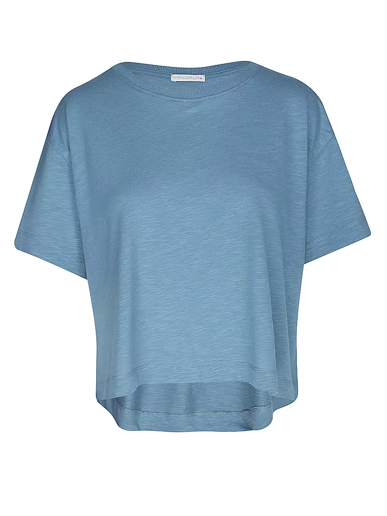 MANDALA | T-shirt boxy da donna | Blu chiaro