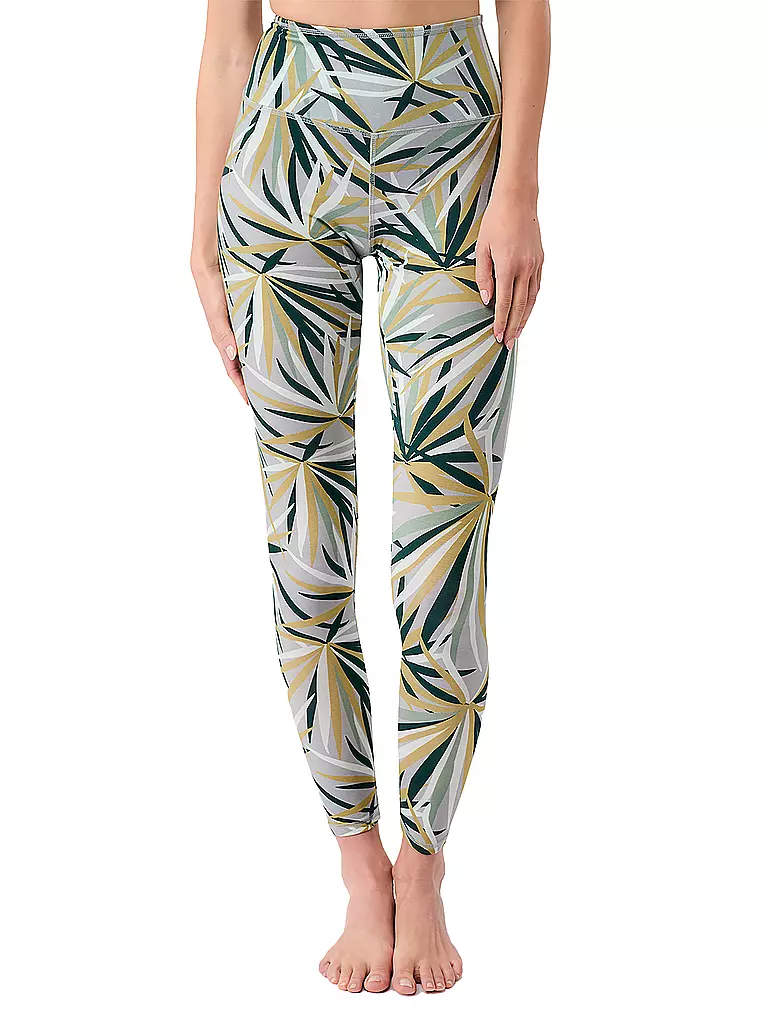 MANDALA | Tight da yoga stampati da donna | Verde