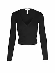 MANDALA | Damen Wickelweste Wrap Claire | Nero