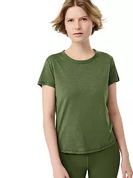 MANDALA | Yogashirt da donna Rest Recovery | Verde scuro